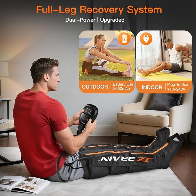 Sequential Air Compression Recovery System : Professional Sequential Compression Boots for Fast