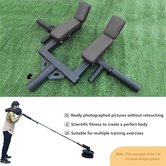 Viking Press Landmine Handle for 2-Inch Barbell, Hack Squat T-Bar Row Attachment Strength Training