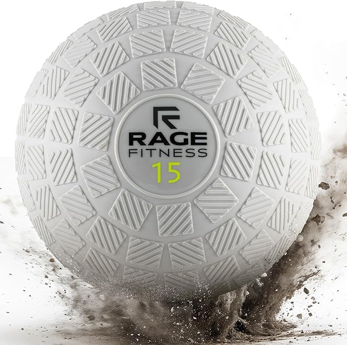 Slam Ball,10, 15, 20lb Medicine Balls, Tread Texture For Firm Grip, Full Body Workout Dynamic