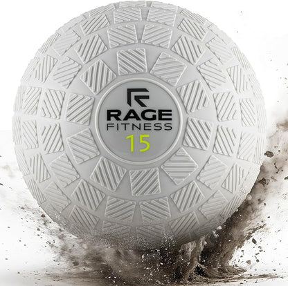Slam Ball,10, 15, 20lb Medicine Balls, Tread Texture For Firm Grip, Full Body Workout Dynamic