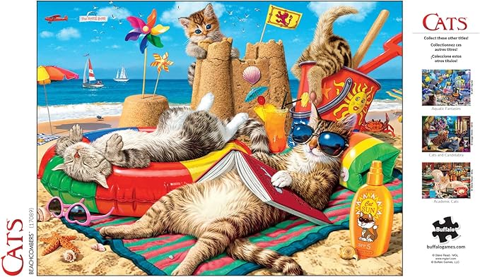 Buffalo Games - Steve Read - Beachcombers - 750 Piece Jigsaw Puzzle For Adults -Challenging Puzzle