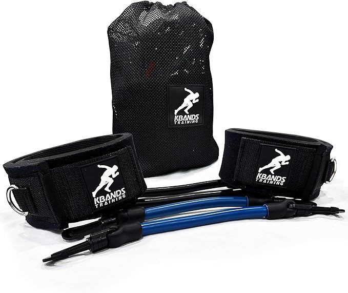 Kbands | Speed and Strength Leg Resistance Bands | Includes Speed 101 and Agility FX Digital
