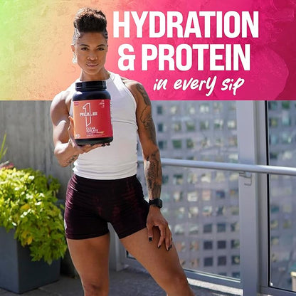 Rule 1 Clear Whey Isolate - 20g All-whey Isolate Protein, Over 9g EAAs, 300mg of Electrolyte