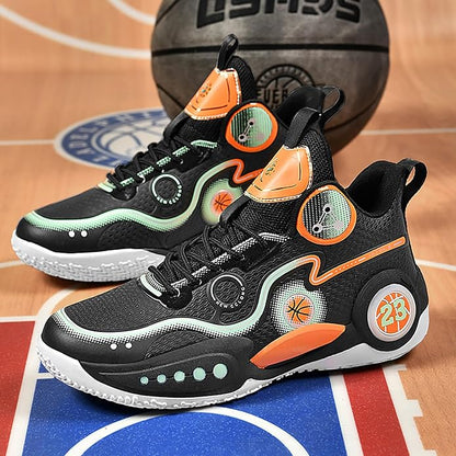 Boys Basketball Shoes Breathable Indoor Athletic Shoes Youth Outdoor Fashion Sneakers Comfortable