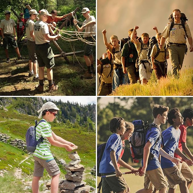Boy’s Convertible Hiking Pants Lightweight Quick Dry Zip Off Pants for Kids Youth Outdoor UPF 50+