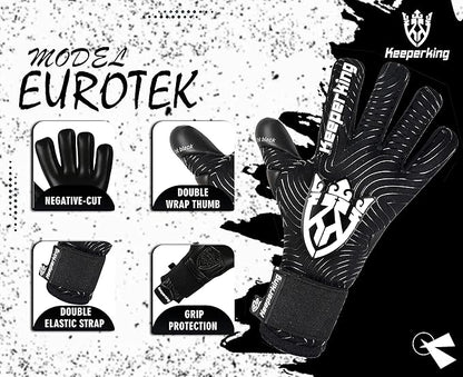 Professional Soccer Goalie Gloves Kids, Boys, Youth, Adult, Men- Football Goalkeeper Glove Strong