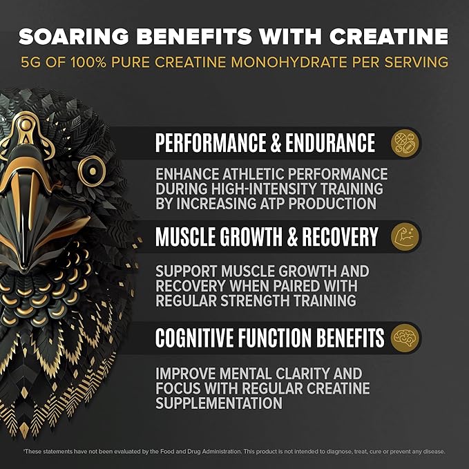 Falcon Performance Vegan Protein Powder, 31g Protein, 5g Creatine, 5g BCAA, Probiotics
