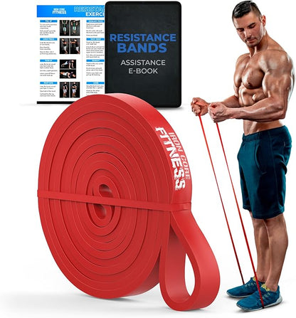 Pull Up Assistance Resistance Bands - Long Loop Power Bands for Men and Women - Strength Power