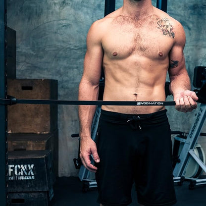 WOD Nation Pull Up Assistance Bands (10-175lbs Band) - Best for Pullup Assist, Chin Ups, Resistance
