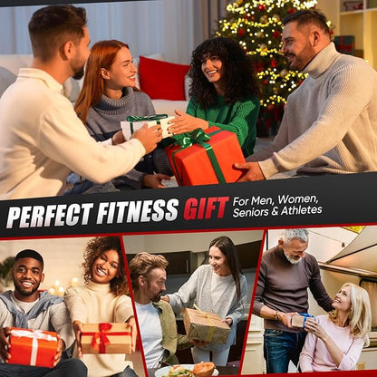 HPYGN Resistance Bands, Exercise Bands for Working Out, Workout Bands Men, Fitness Band with