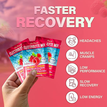 Dr. Price’s Electrolyte Mix | Sugar-Free Hydration Powder with 72+ Trace Minerals | No Sugar