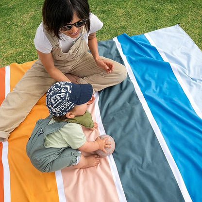 Nomadix Festival Blanket - Perfect for Picnics, Camping, & Lawn Seating - Plush Top & Water