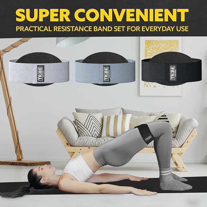 Fabric Resistance Bands for Legs - Workout Bands Resistance Bands for Men and Women - Booty Bands