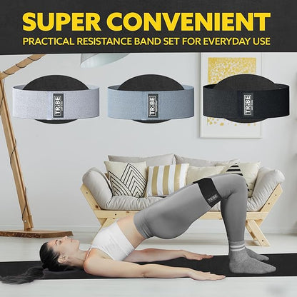 Fabric Resistance Bands for Legs - Workout Bands Resistance Bands for Men and Women - Booty Bands