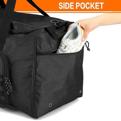 125L Extra Large Gym Duffle Bag for Men Women with Shoes Compartment Heavy Duty Tactical Sports