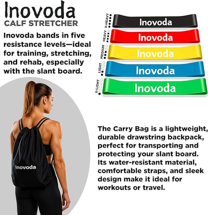 Slant Board for Calf Stretching | Ankle Balance Board, Ankle Exerciser Strengthener for Relief of
