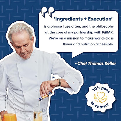 IQMIX x Chef Thomas Keller - Hydration Electrolyte Powder – 4-in-1 Formula for Hydration, Mental