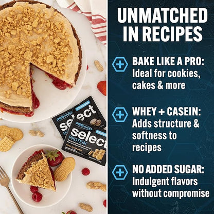 PEScience Select Protein Powder, Whey and Casein Blend, Clean Protein Powder for Women and Men, Low
