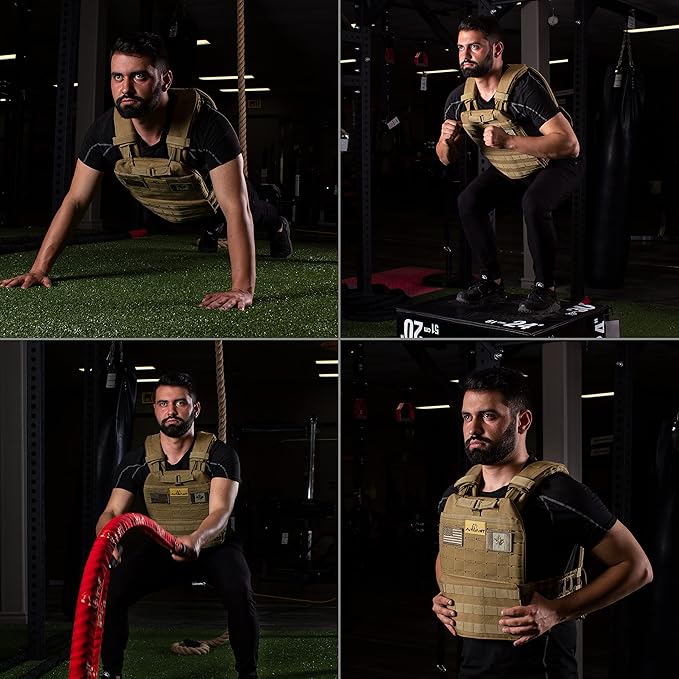 Weight Vest Plates for Tactical Weighted Vests ??WODs, Workout, Strength and Endurance Training