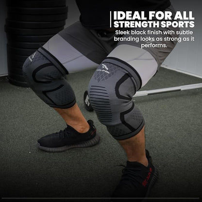 Real Steel Compression Knee Brace for Women & Men 1-Pair Knee Brace for Running Knee Pain, Knee