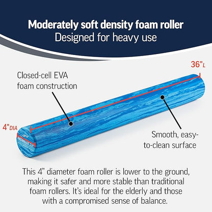 OPTP PRO-Roller Soft Density Foam Roller ??Low Density Soft Foam Roller for Physical Therapy