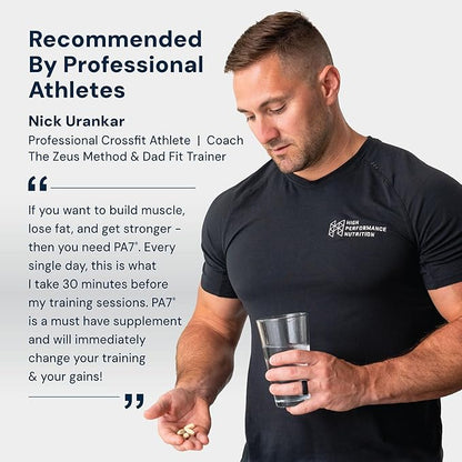 HPN PA(7) Phosphatidic Acid Muscle Builder Top Natural Muscle Builder - Boost mTOR | Build Mass and