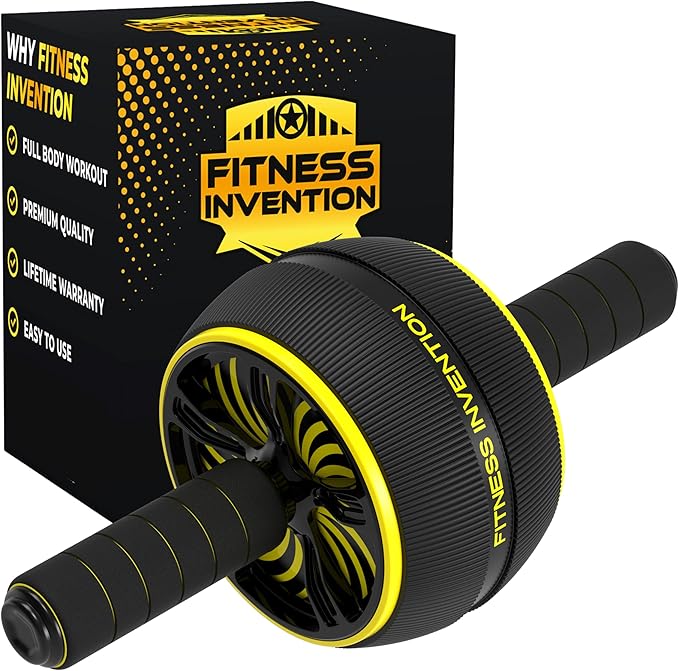 Ab Roller Wheel - Ab Wheel Roller & Knee Mat - Rueda Para Abdominales - Abdominal Wheel - Abs