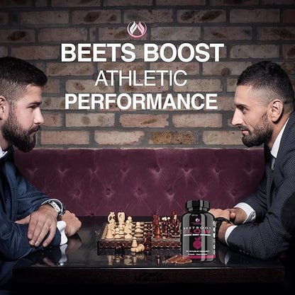 THE ENCLARE NUTRITION Beet Root Powder Capsules, Beetroot 1300mg. Nitric Oxide Supplements for Men