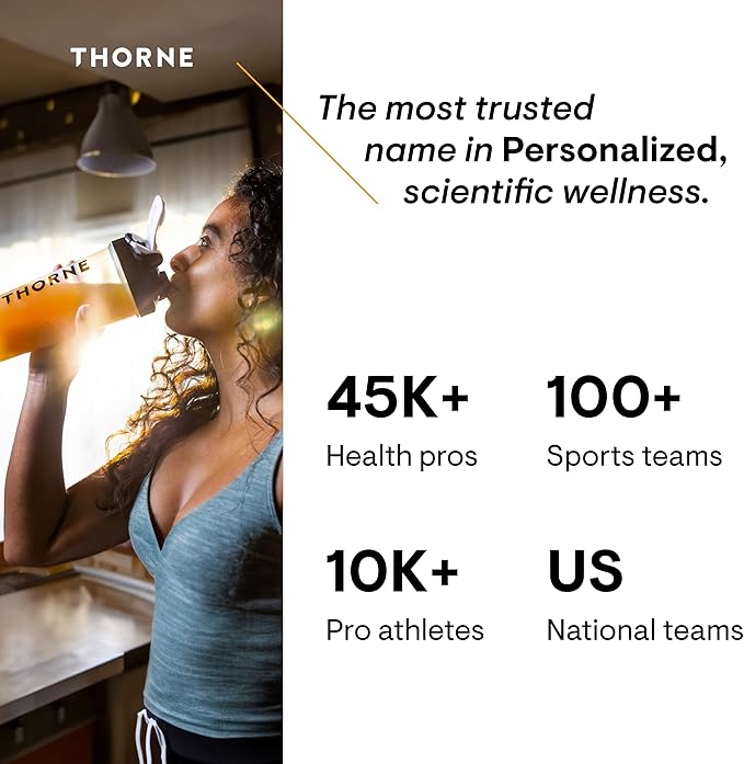 THORNE - Whey Protein Isolate - 21 Grams of Easy-to-Digest Whey Protein Powder - NSF Certified for