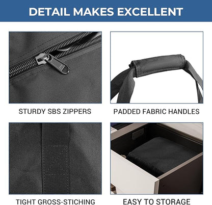 COOLBEBE 60" Sports Duffle Bag - 332L Extra Large Travel Duffel Luggage Bag with Upgrade Zipper