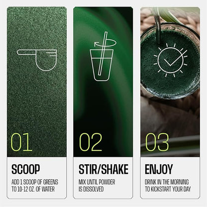 Frog Fuel Performance Greens Protein Powder, Nano-Hydrolyzed Grass Fed Protein Greens Powder, 5B