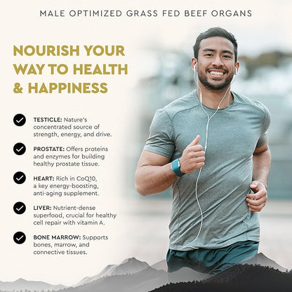 Ancestral Supplements Mofo, Supplements for Men, Support for Energy Levels and Overall Men's Health