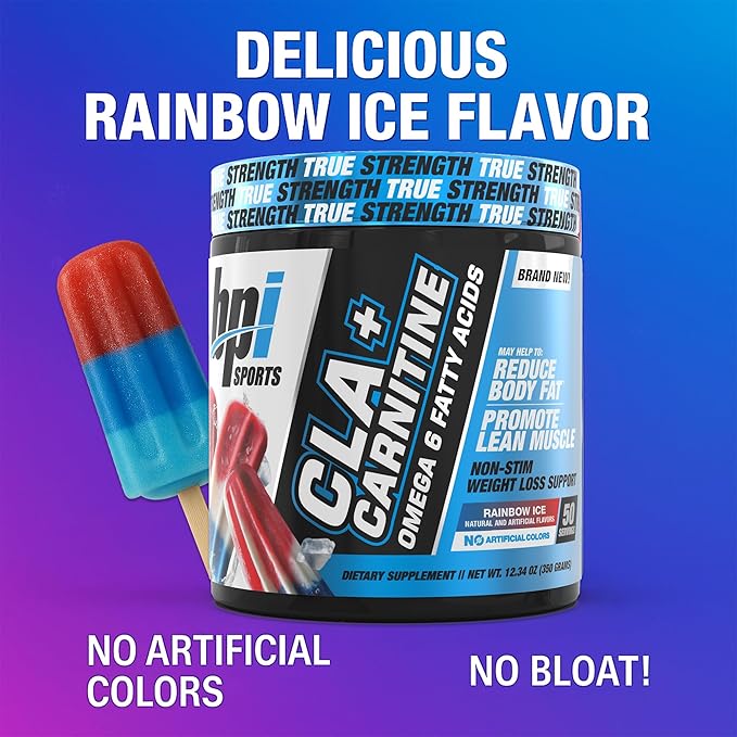 BPI Sports CLA+Carnitine ??CLA L Carnitine & Linoleic Acid ??L Carnitine Supplement for Weight