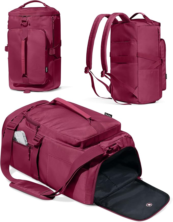 Gym Bag for Women Workout Gym Backpack with Shoe Compartment Sports Duffel Bag Multiple Pockets 30L