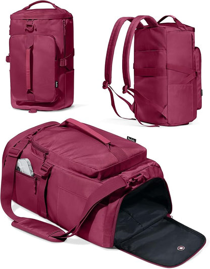 Gym Bag for Women Workout Gym Backpack with Shoe Compartment Sports Duffel Bag Multiple Pockets 30L