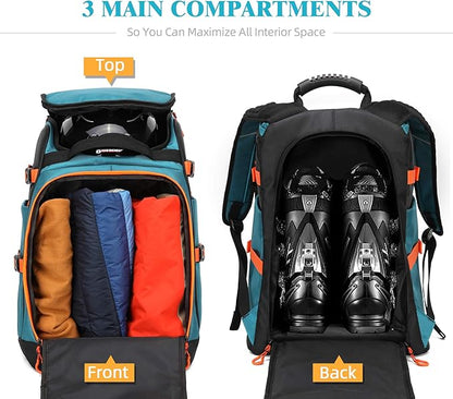 Ski/Snowboard Boot Bag/Skating Bag | Excellent for Store and Transport Gear, Jacket, Helmet
