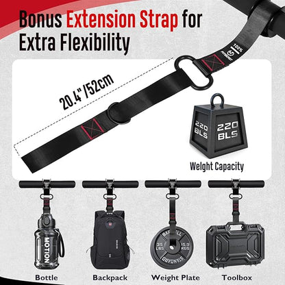 FitBeast Forearm Strengthener & Forearm Exerciser, Wrist Roller with Thicker Handle, Forearm