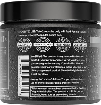 Self Obsessed 10 in 1 Masculinity Maximizer Supplement, Shilajit for Men, Tongkat Ali, Ashwaganda