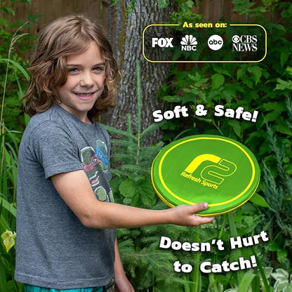 Soft Flying Disc – Fun Outdoor Toy for Kids, Teens & Adults – Easy to Catch - Fun Christmass Gifts