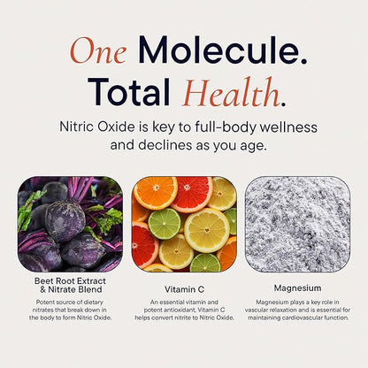 Berkeley Life Nitric Oxide Foundation, Full-Body Circulatory Support - Nitric Oxide Supplements for