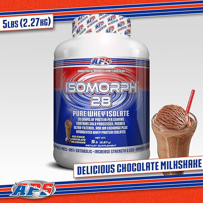 APS Nutrition Isomorph 28 Protein Powder | Pure Whey Isolate | Cold Pressed, Ultra- Filtered, & Ion