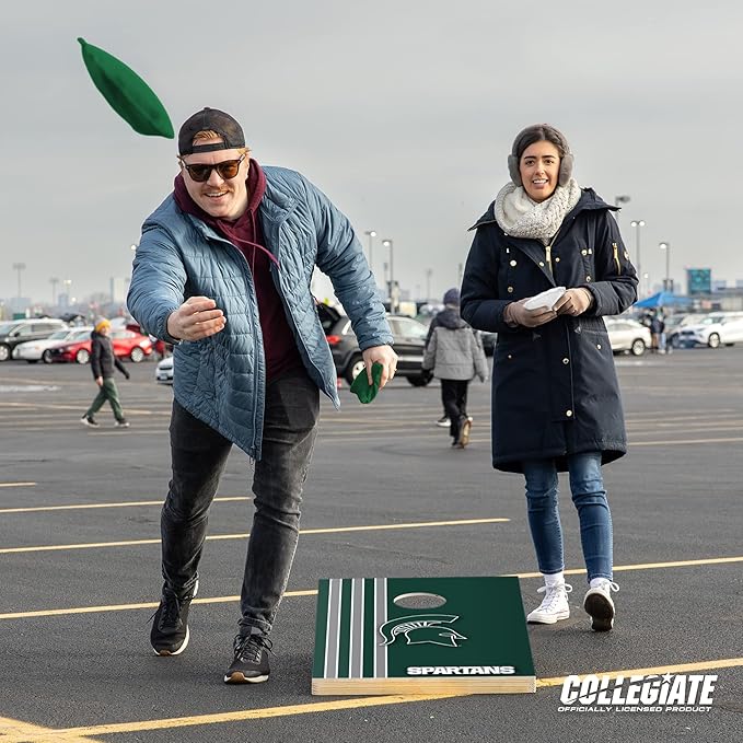2' x 3' Solid Wood Cornhole Set with Direct Print HD Team Graphics – Great Gift for Any NCAA Fan!