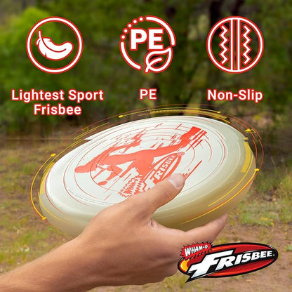 Wham-O Frisbee All Sport Flying Disc 140g, 9.85 Inch, Durable Sports Disc with Non-Slip Grip for