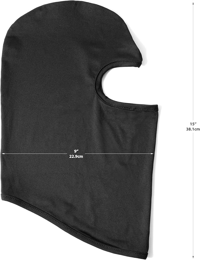 Sword Back Holster Complete with Balaclava. Black Leather Carrying Case, Ninja Hero Sheath-Weapons