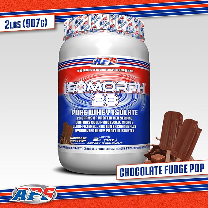 APS Nutrition Isomorph 28 Protein Powder | Pure Whey Isolate | Cold Pressed, Ultra- Filtered, & Ion