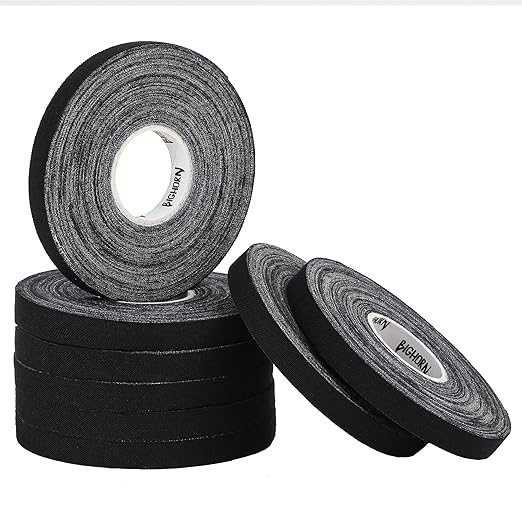 Bighorn Athletics Pro Series Jiu-Jitsu Finger Tape, 8-Rolls with Tin Holder, Enhanced Extra