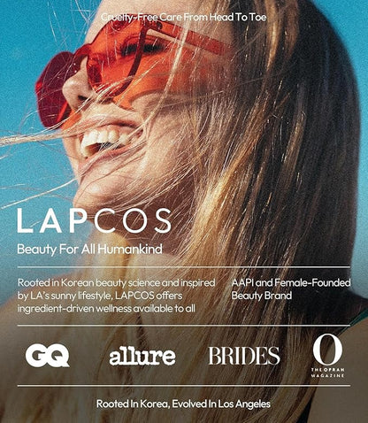 LAPCOS Pearl Sheet Mask, Daily Face Mask with Probiotics to Clarify Skin, Korean Beauty Favorite