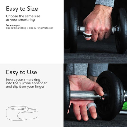 Rinfit Smart Ring Protector - Silicone Ring Enhancer for Active Lifestyle and Gym - StyleFit U.S.