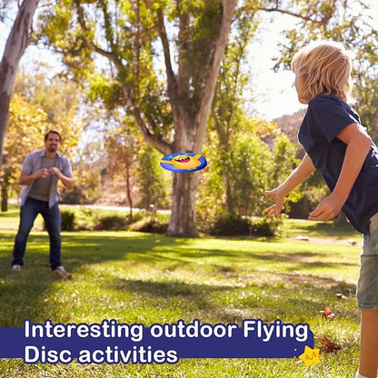 Tenceur 36 Pcs DIY Plastic Flying Disks Bulk 7 Inch Color Your Own White Flying Disc with 10