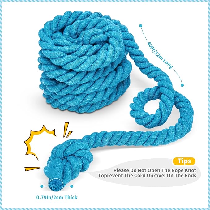 Tug of War Rope for Kids and Adults,Outdoor Field Day Family Reunion Birthday Party, Summer Outside